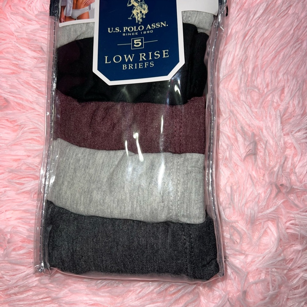 U.S. Polo Assn. Black and Gray Briefs Pack